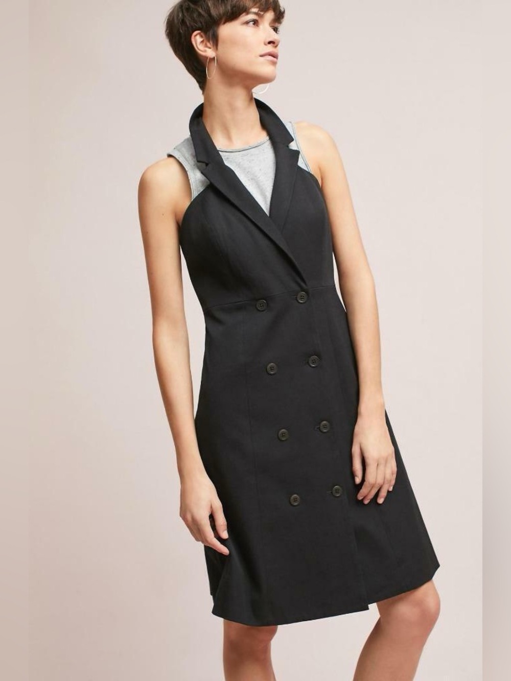 Anthropologie / Maeve | Loretta Double-Buttoned Blazer Dress, US4